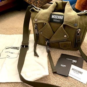 Brand New Authentic Moschino Biker Bag!!